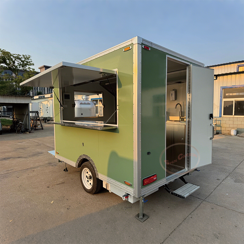 Concession Food Truck Trailer  - Equipment Of Coffee Shop 评论和价格