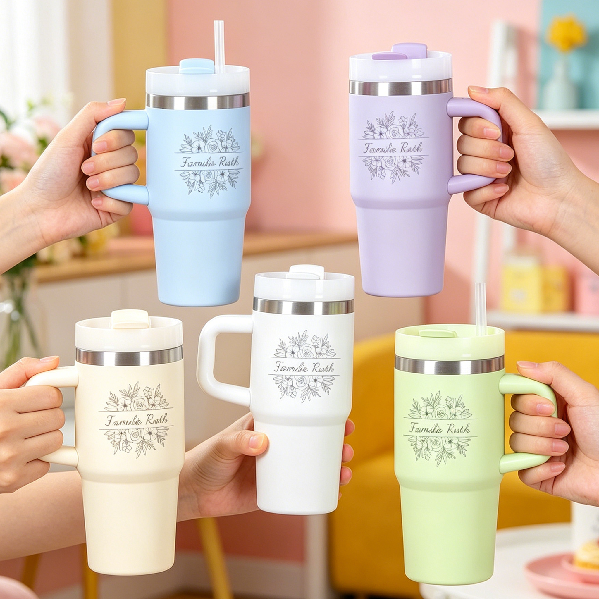 414ml Custom Thermal Water Bot - Coffee Equipment Gift 评论和价格