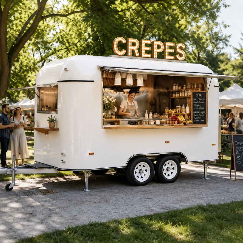 Customized Food Truck Mobile w - Coffee Equipment 评论和价格