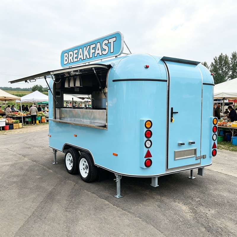 Customized Food Truck Mobile w - Coffee Equipment 评论和价格