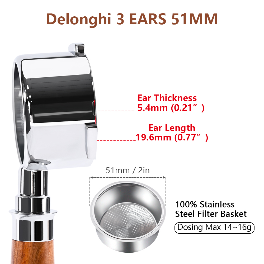 51mm Coffee Bottomless Portafi - Coffee Equipment Machine 评论和价格