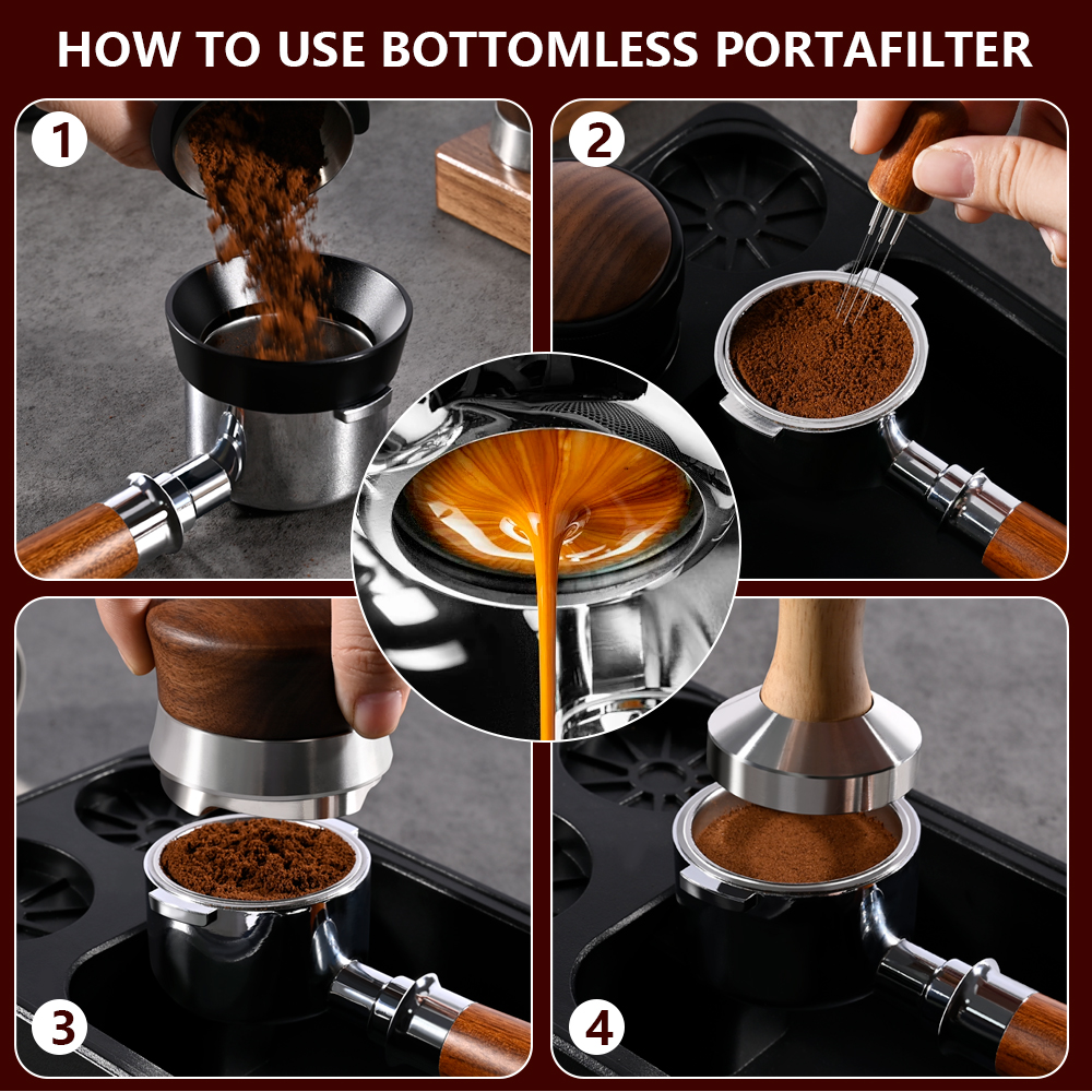 51mm Coffee Bottomless Portafi - Coffee Equipment Machine 评论和价格
