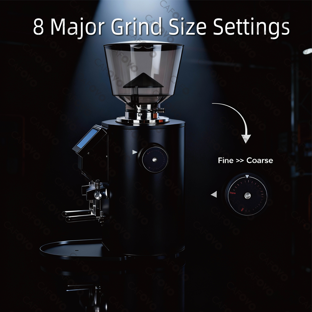 CAFOVO G664F Professional Weig - Coffee Grinder Burr Flat 评论和价格