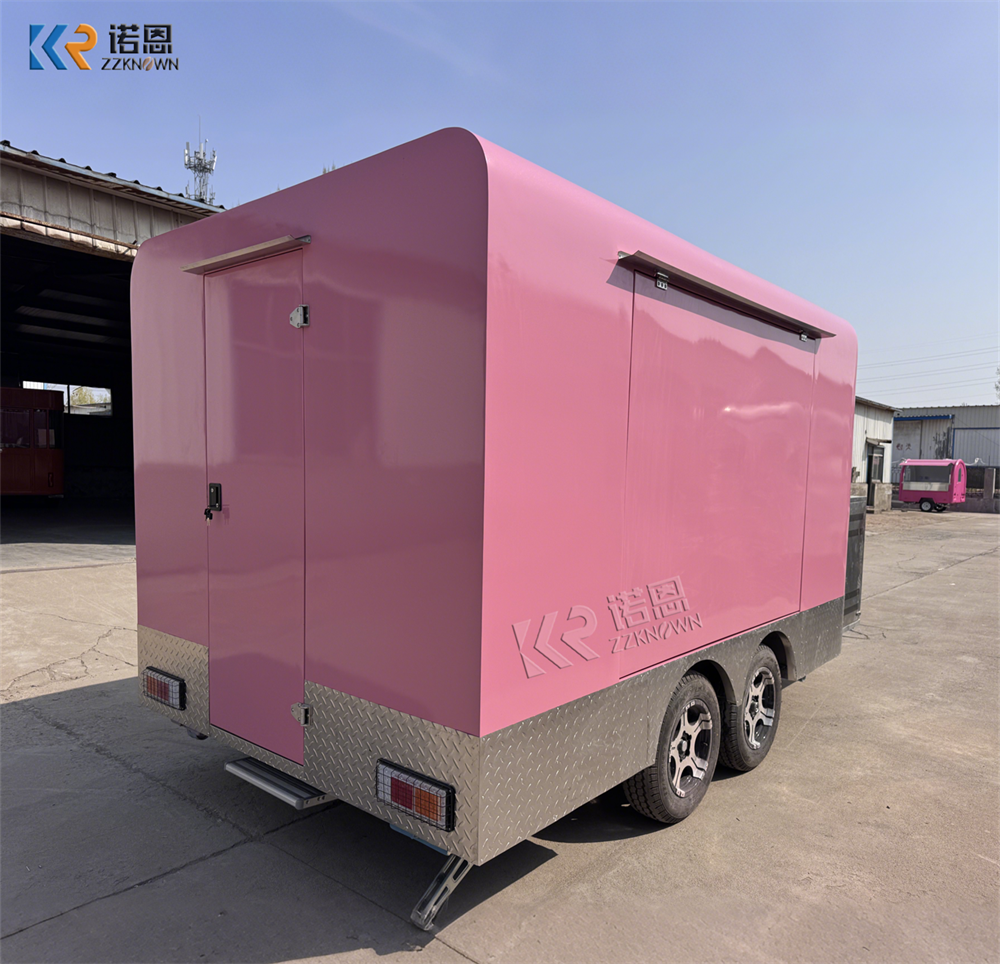 Mobile Fast Food Trailer Porta - Coffee Equipment 评论和价格