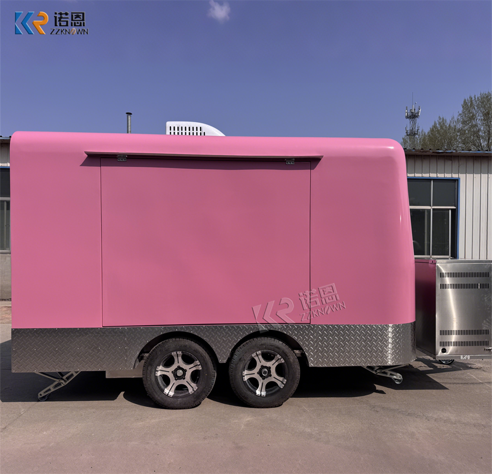 Mobile Fast Food Trailer Porta - Coffee Equipment 评论和价格