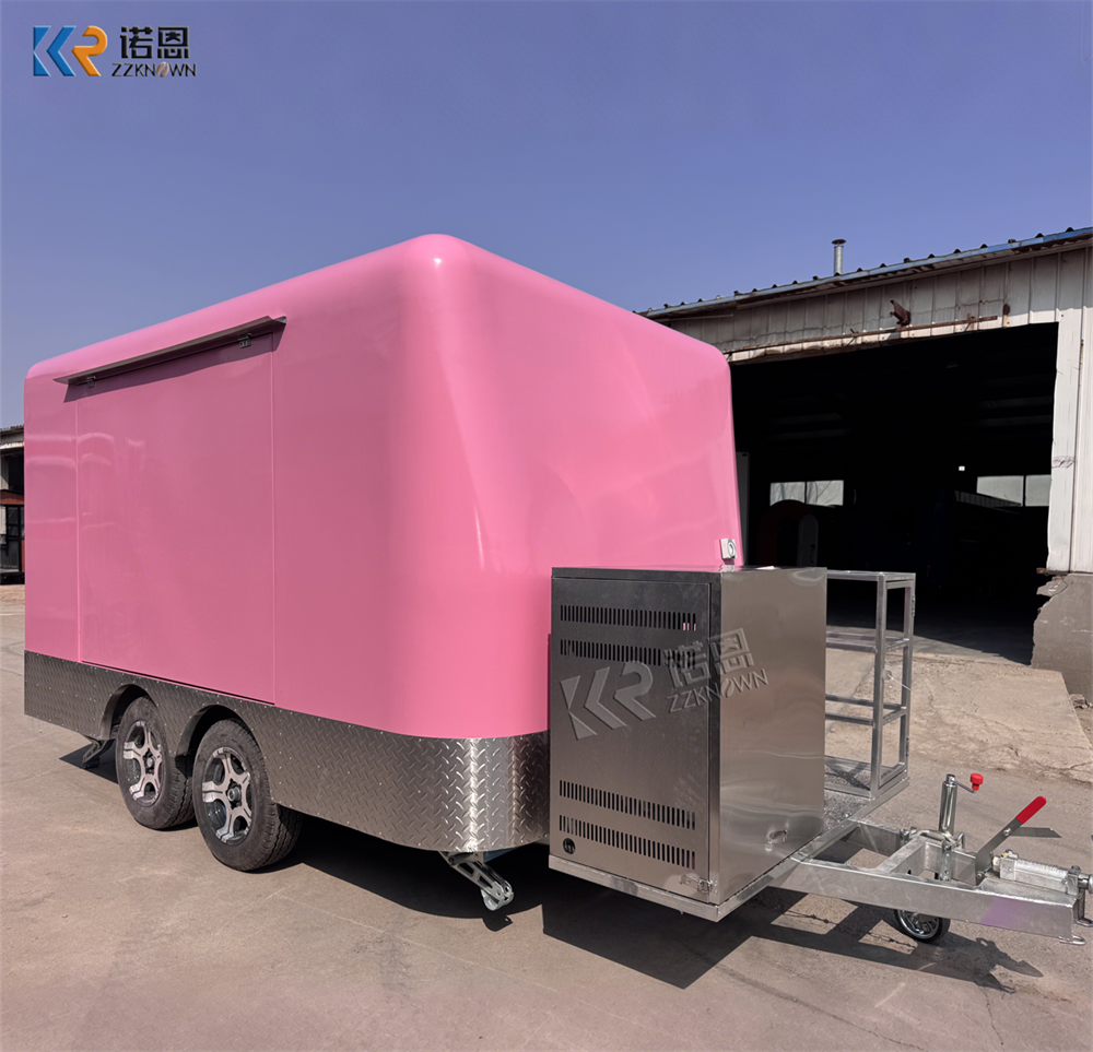Mobile Fast Food Trailer Porta - Coffee Equipment 评论和价格