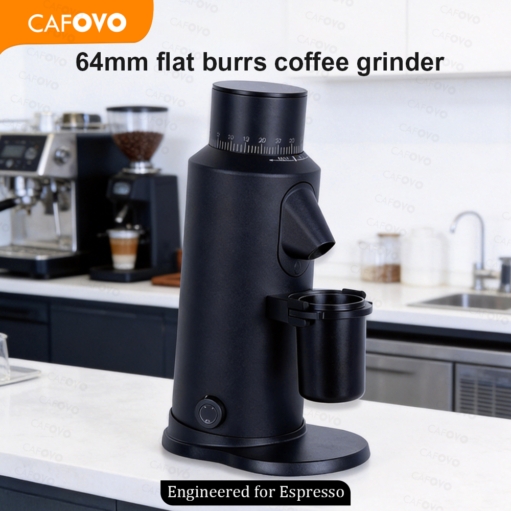 CAFOVO G864FV Variable Speed C - Coffee Grinder Burr Flat 评论和价格