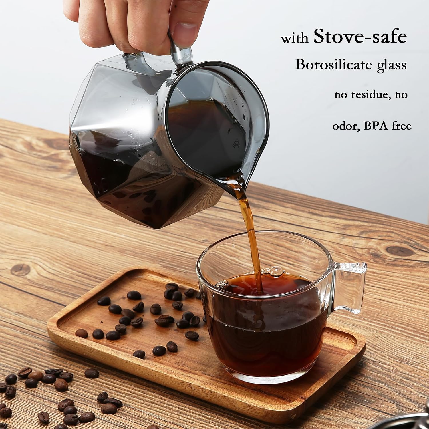 Magpie Glass Coffee Pot For V6 - Coffee Equipment Distributor 评论和价格