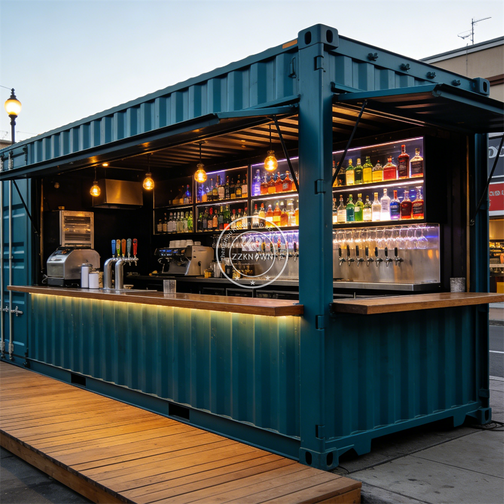 Modular Portable Container Bar - Equipment Of Coffee Shop 评论和价格