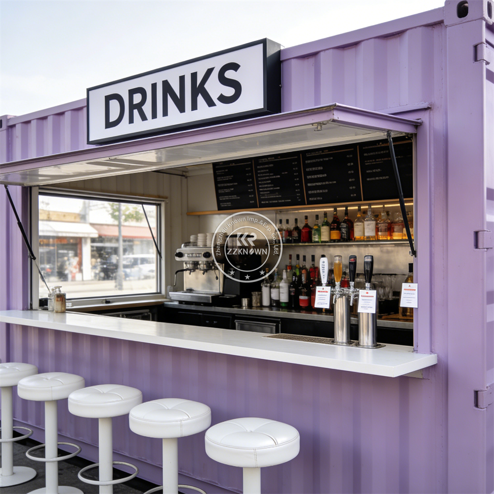 Modular Portable Container Bar - Equipment Of Coffee Shop 评论和价格