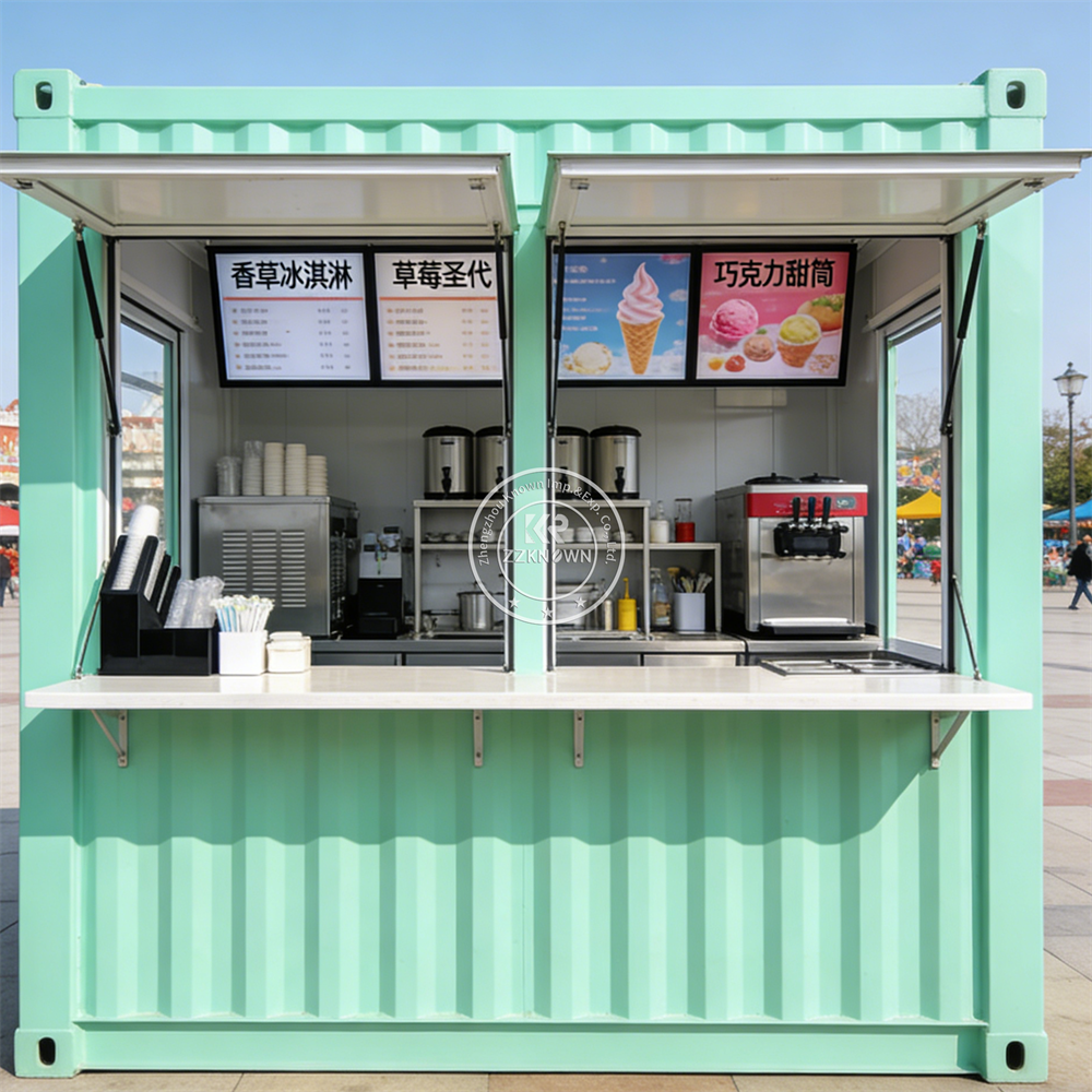 Modular Portable Container Bar - Equipment Of Coffee Shop 评论和价格