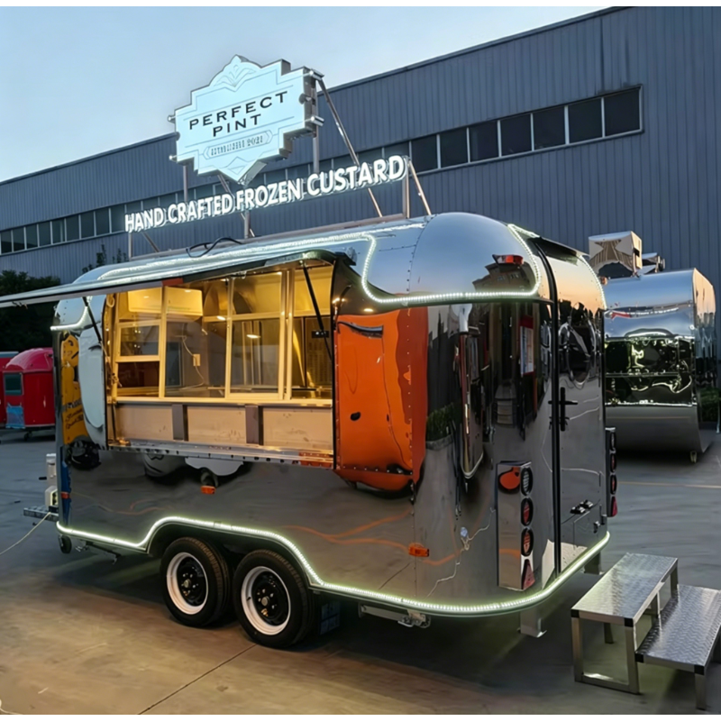 Food Truck Trailer Mobile Rest - Coffee Equipment 评论和价格