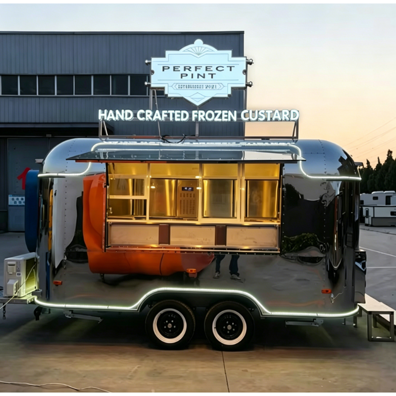 Food Truck Trailer Mobile Rest - Coffee Equipment 评论和价格