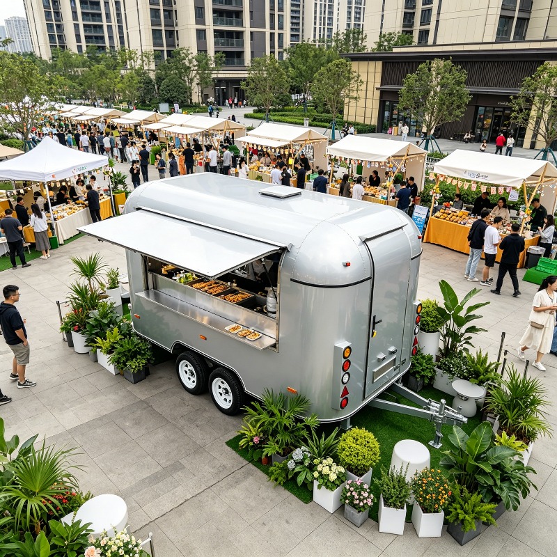 Customized Food Truck Mobile w - Coffee Equipment 评论和价格