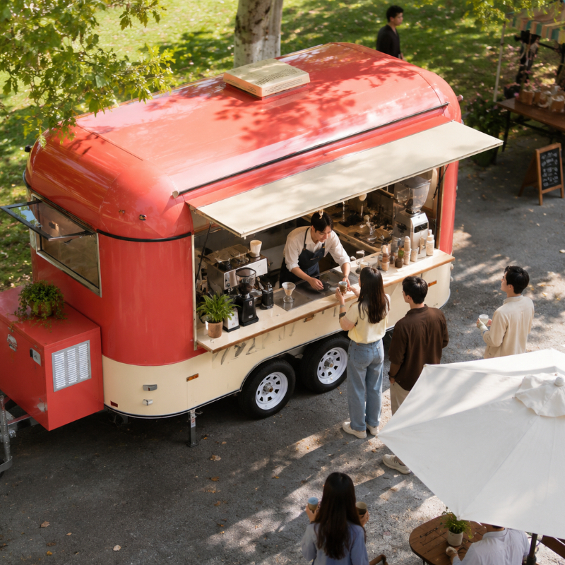 Food Cart Mobile Trailer Custo - Coffee Equipment 评论和价格