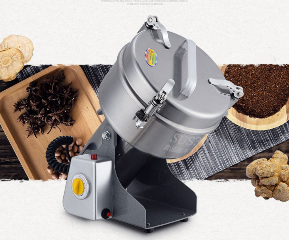 2500G Stainless Steel Food Gri - Coffee Grinder Burr Flat 评论和价格